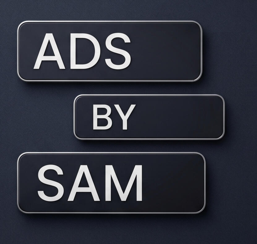 Ads by Sam Logo Ads by Sam Logo